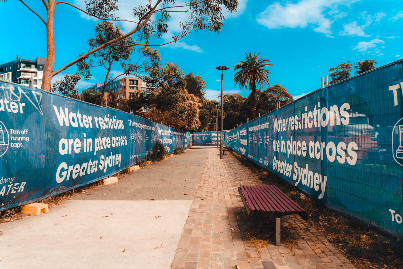 fence mesh banner