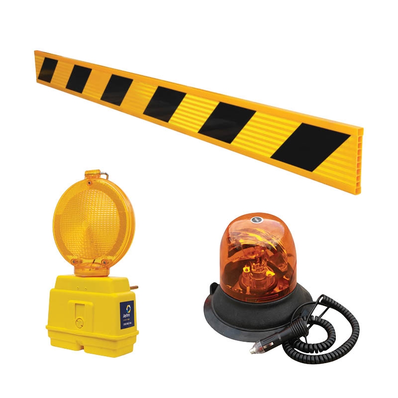 Barrier Boards & Hazard Lamps - Megabrite