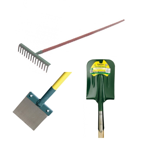 Shovels, Rakes & Scrapers