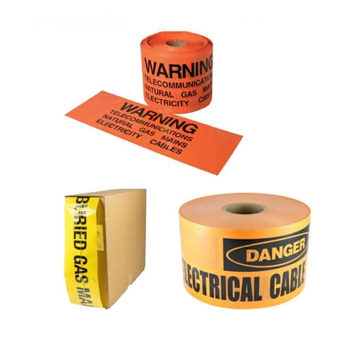 Rothenberger roll Plumbers DANGER DO NOT USE Appliance Warning Tape 6.7083 33mtr 