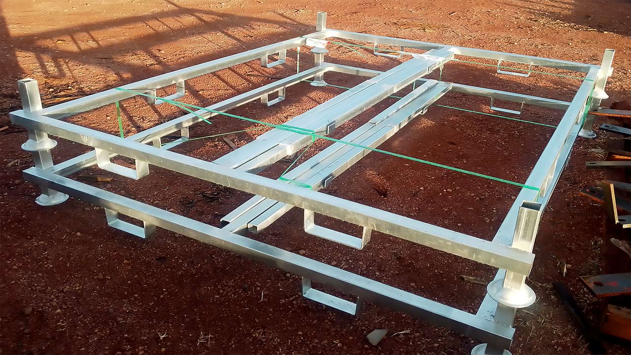 Stillage For Temporary Fencing Storage