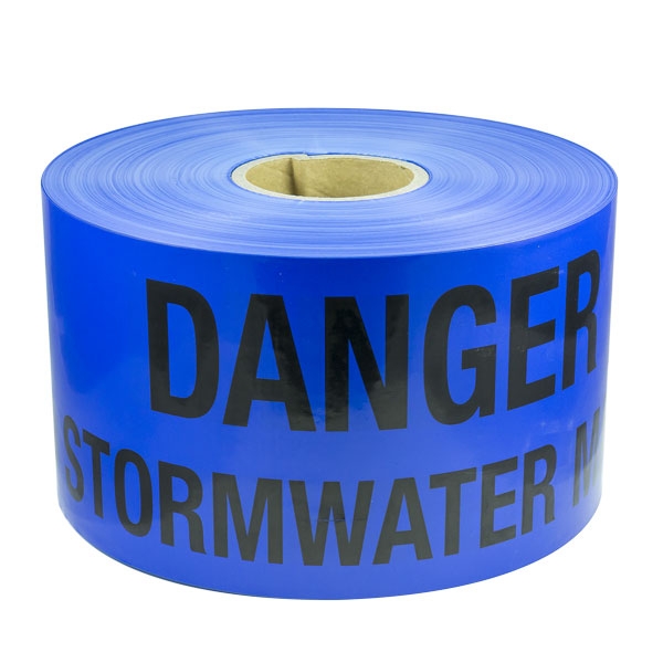 Mains Marker Tape Non-Detectable Blue (Stormwater Main)
