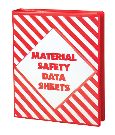SDS Document Storage Folder