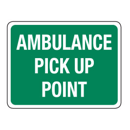 Ambulance Pick Up Point