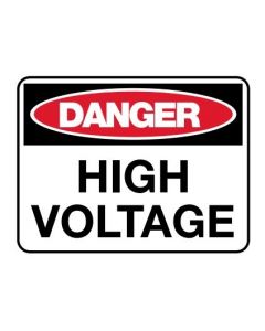 Danger Sign - DANGER HIGH VOLTAGE
