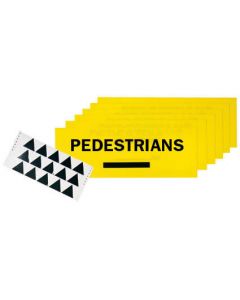 Pedestrian Direction Sign Kit - 600 x 225mm