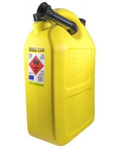Fuel Container - 20L Poly Yellow