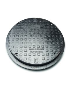Solid Top Ductile Iron Cover & Steel Frame DN600 “Sewer”