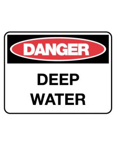 Danger Sign - DANGER DEEP WATER