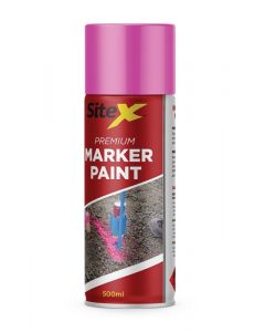 SiteX Premium Fluoro Pink Spot Marking Paint