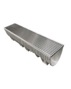 GRP EDGE CHANNEL - Stainless Steel Heelguard Grate