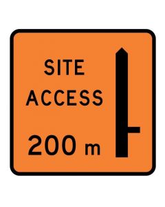 Site Access 200m (Right) 1200 x 1200