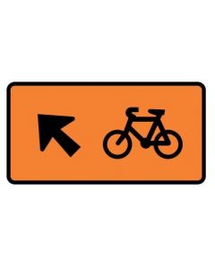 Cyclist Direction - Veer Left 900X450