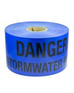 Mains Marker Tape Non-Detectable Blue (Stormwater Main)