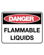 Danger Sign - DANGER FLAMMABLE LIQUID