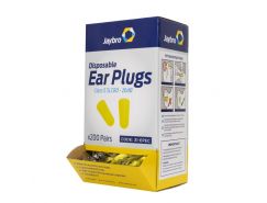 Disposable Ear Plugs - Tapered, 200 Pairs