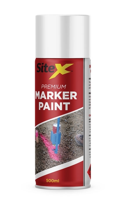 SiteX Premium White Spot Marking Paint