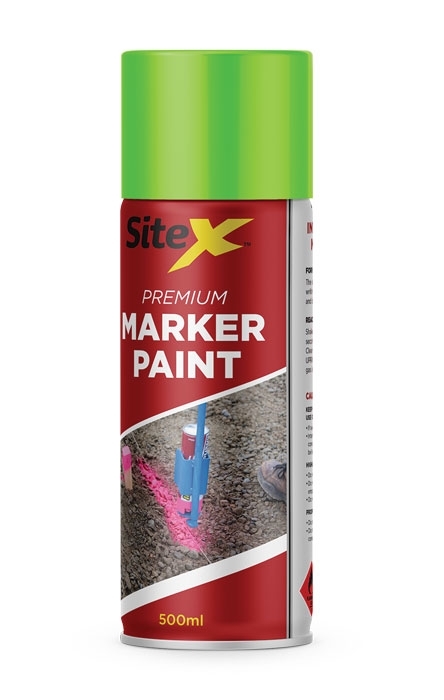 SiteX Premium Fluoro Green Spot Marking Paint