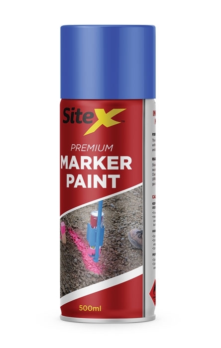 SiteX Premium Fluoro Blue Spot Marking Paint