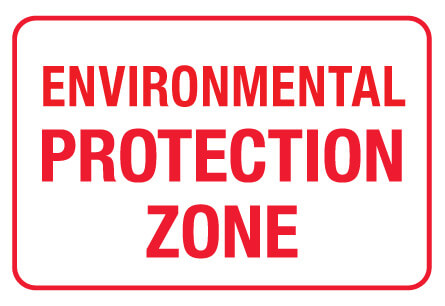 Information Sign - Environmental Protection Zone