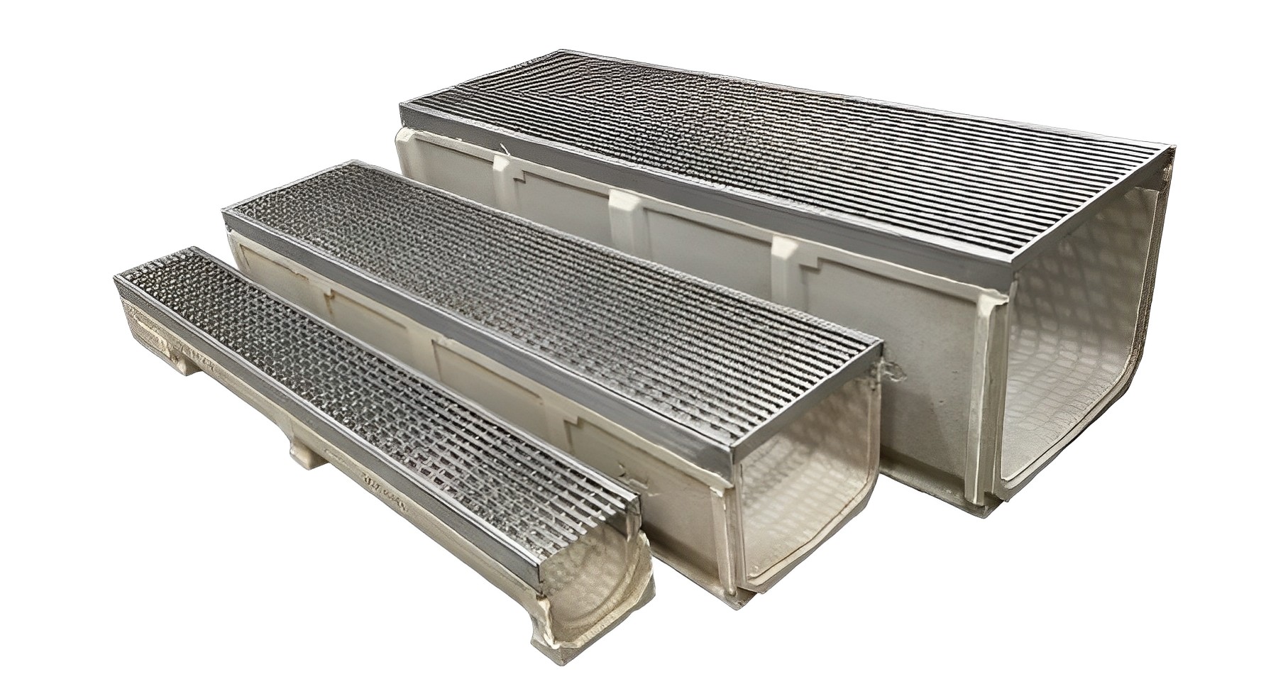 100x60mm Deep Stainless Steel SureGrip Pedestrian Safe - Class B