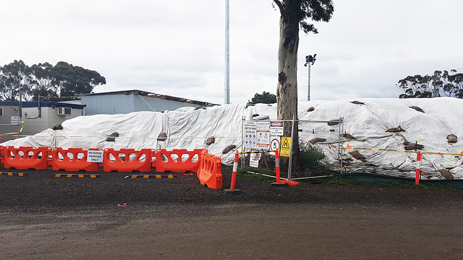 How our customers manage stockpile erosion and dust