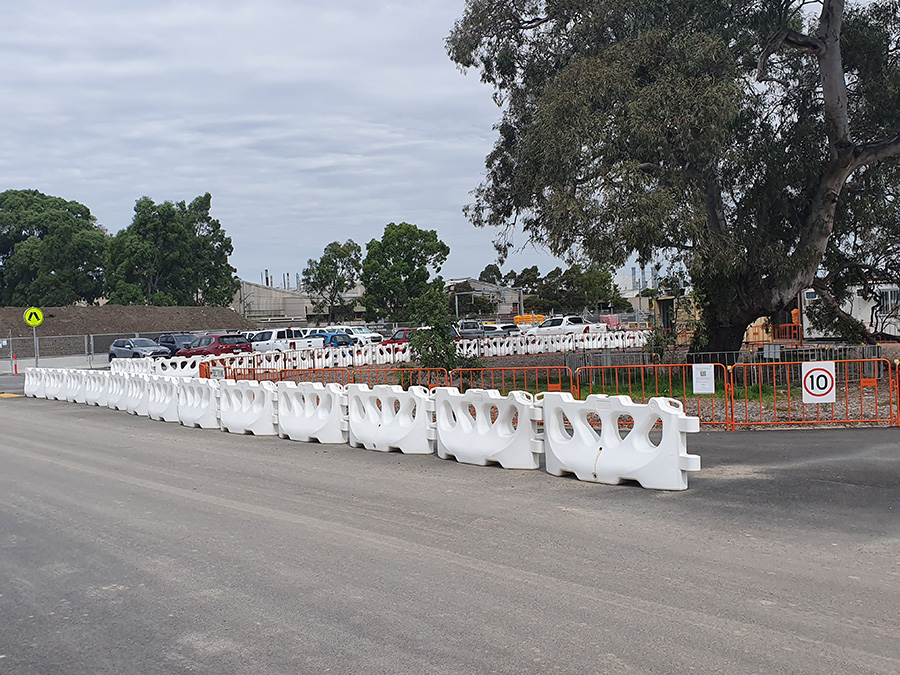 Barriers for Victoria’s Cranbourne Line Upgrade