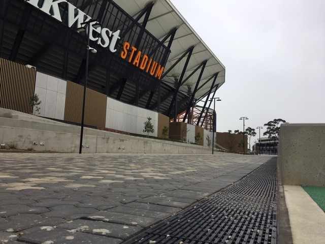 Drainage system at Bankwest Stadium still going strong