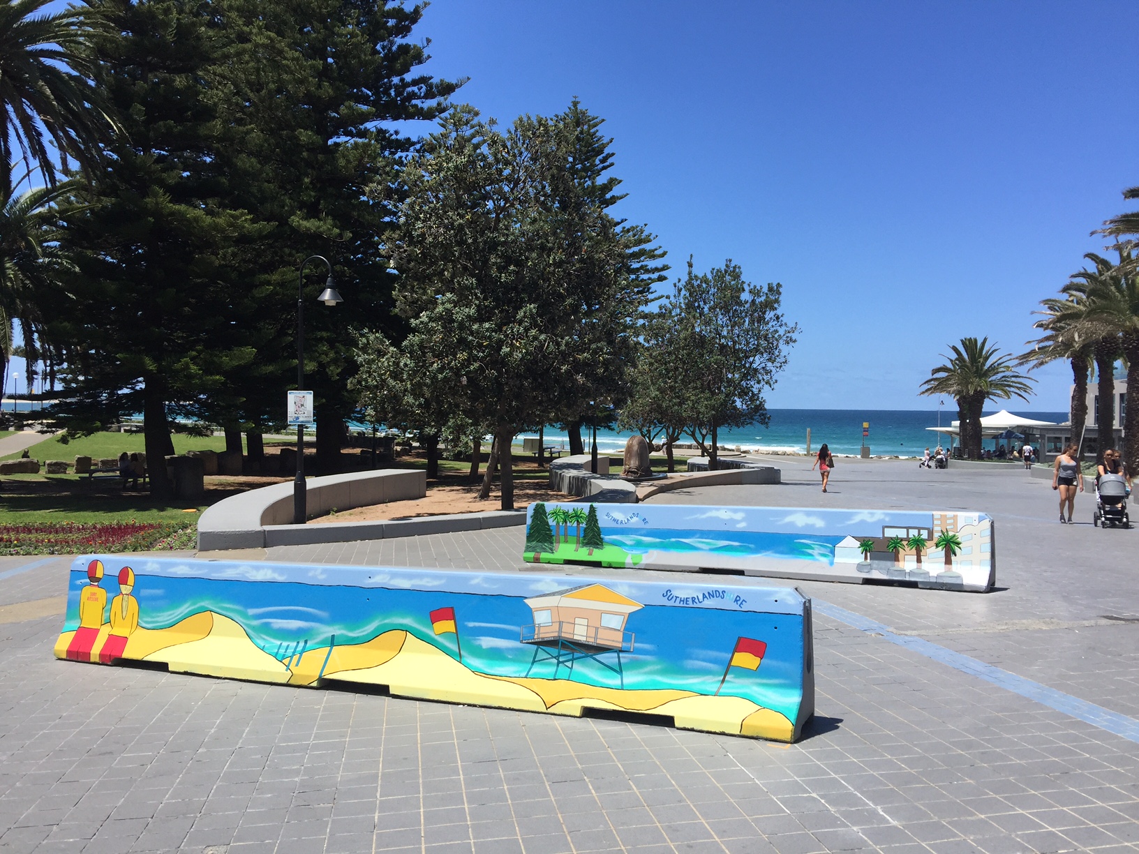 Deltabloc 6m Barriers Installed at Cronulla Beach