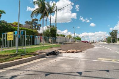 Barriers make life safer for residents during The Northern Road upgrade